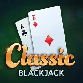 Classic Blackjack slot icon by Red Tiger Gaming, available at Spinfin Casino