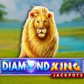 Play the Diamond King Jackpots slot by SpinPlay Games on Spinfin Casino