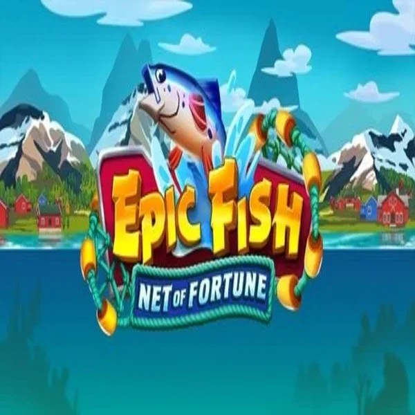 Epic Fish Net of Fortune logo by Quickspin at Spinfin Casino