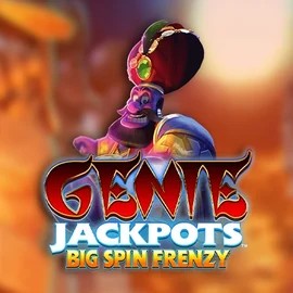 Genie Jackpots: Big Spin Frenzy logo by Blueprint Gaming at Spinfin Casino