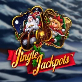 Jingle Jackpots casino game by Dragon Gaming – featured logo at Spinfin Casino