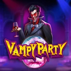 Vampy Party slot logo by Pragmatic Play at Spinfin Casino